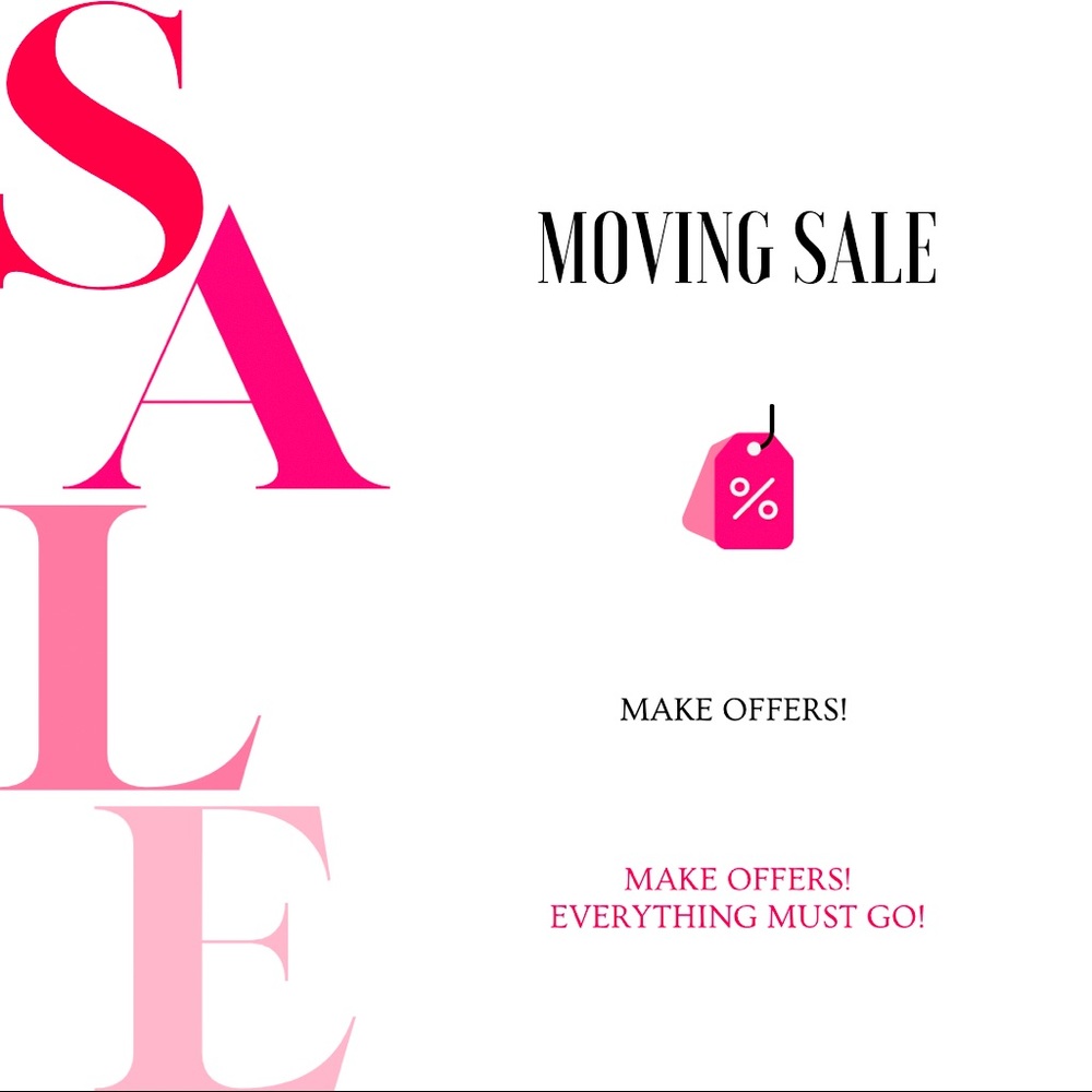 EVERYTHING MUST GO! MAKE OFFERS!